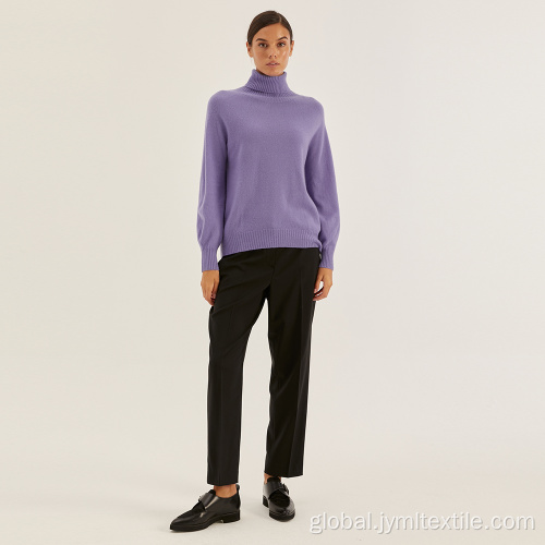 Women Sweater Autumn Purple Women's Loose Fashion Knitted Top Supplier